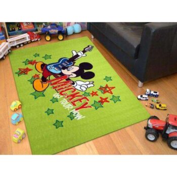 Kids Mickey Guitar Fun Play Rug