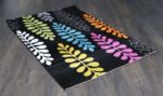 Liberty Black Multi Leave Rug