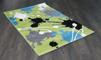 Liberty Paint Splash Lime Multi Rug