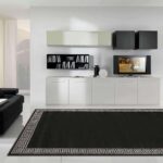 Milan Modern Collection 1562 Black Rug