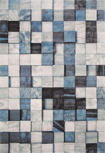 Mondello Multi Blue Metro Rug