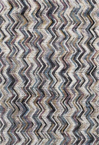 Mondello Multi Pastel Chevron Rug