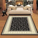 Mystique Traditional 7653 Black Rug