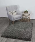 Onix Plush Charcoal/Anthracite Shaggy Rug