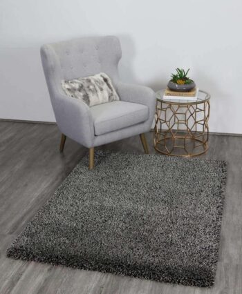 Onix Plush Charcoal/Anthracite Shaggy Rug