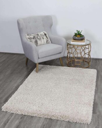 Onix Plush Grey Shaggy Rug
