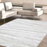 Oslo Silky Soft Shag 1001 White Rug