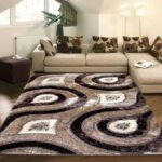 Platinum Luxury Shag 5263 Brown Rug