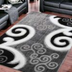 Platinum Luxury Shag 5330 Grey Rug