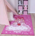 Poppins Pink Castle Rug
