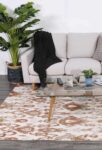 Rio Ikat Rust Rug