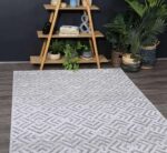 Scenery Peaks Grey Rug