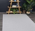 Seascape Courtyard Diamond Silver Rug