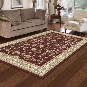Sydney Oriental Traditional 8001 Brown Rug