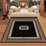 Sydney Oriental Traditional 8002 Black Rug