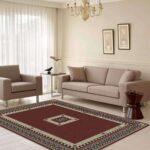 Sydney Oriental Traditional 8002 Brown Rug