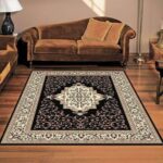 Sydney Oriental Traditional 8003 Black Rug
