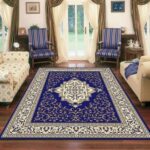 Sydney Oriental Traditional 8003 Dark Blue Rug