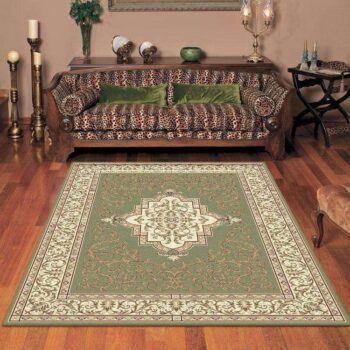 Sydney Oriental Traditional 8003 Green Rug