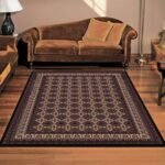 Sydney Oriental Traditional 8004 Black Rug