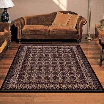Sydney Oriental Traditional 8004 Black Rug
