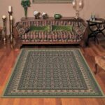 Sydney Oriental Traditional 8004 Green Rug