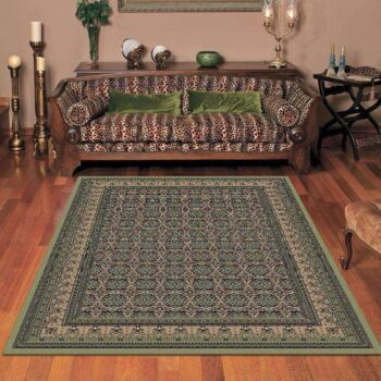 Sydney Oriental Traditional 8004 Green Rug