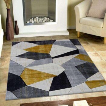 Tribe Modern Collection 2102 Gold Rug