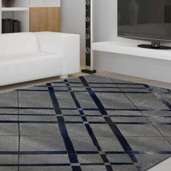 Tribe Modern Collection 782 Grey Rug