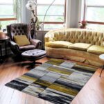 Tribe Modern Collection 816 Gold Rug