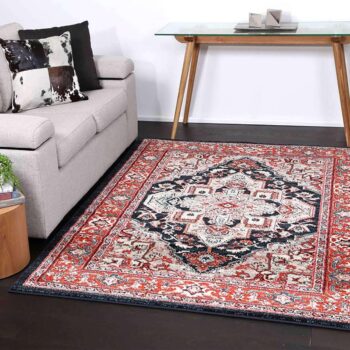 Viera Navy Nobel Vintage Rug