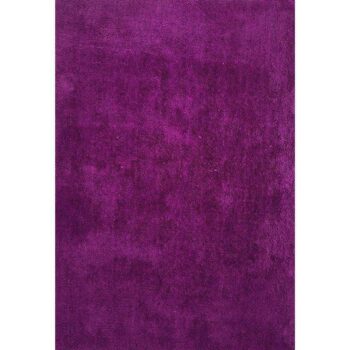 Cozy Super Soft Shaggy Purple Rug