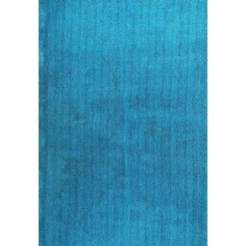 Cozy Super Soft Shaggy Teal Rug